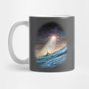 Adrift, But Not Lost. Mug